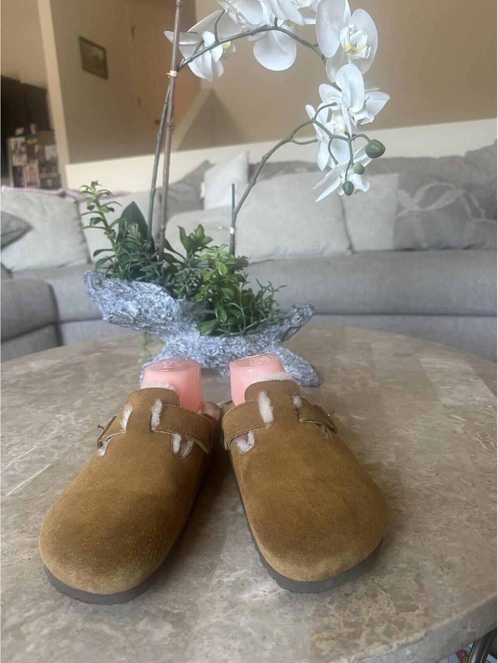 Birkenstock Boston Bold Shearling clogs Size 41